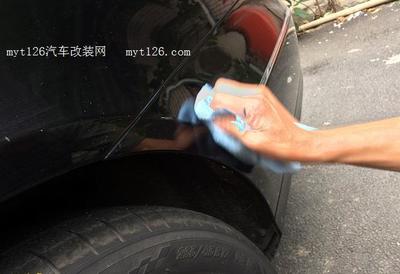 漆面輕微劃(擦)痕的修復(fù)技巧